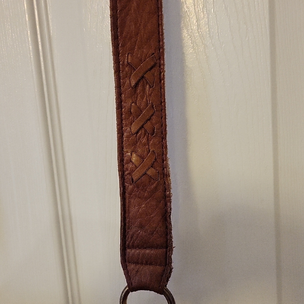STS Ranchwear Tan Leather Crossbody with Fringe - Picture 3 of 12